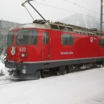 Typical Swiss train