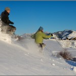 Sun Mountain Lodge snow shoe