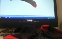 The Teko Socks typed a good-but-somewhat-misspoken message from feet.