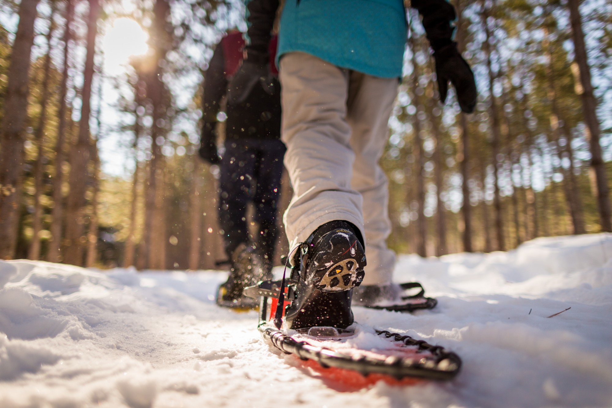 Snowshoeing on Campus | Snowshoe Magazine