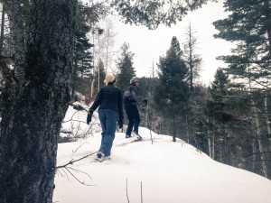 Snowshoeing at Angel Fire