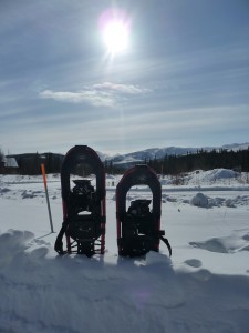 Snowshoeing in Alaska
